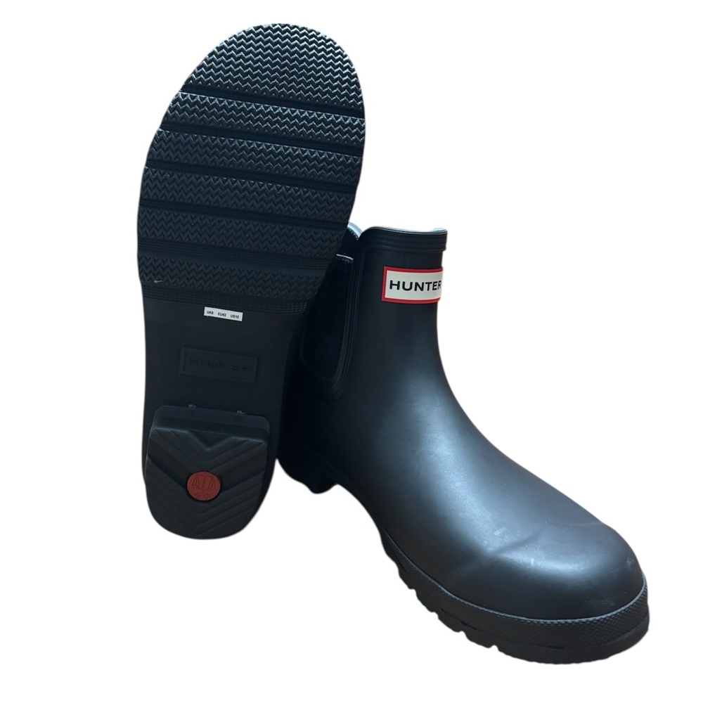 Hunter Women's Original Chelsea Boots Size 10 BLACK - BRAND NEW